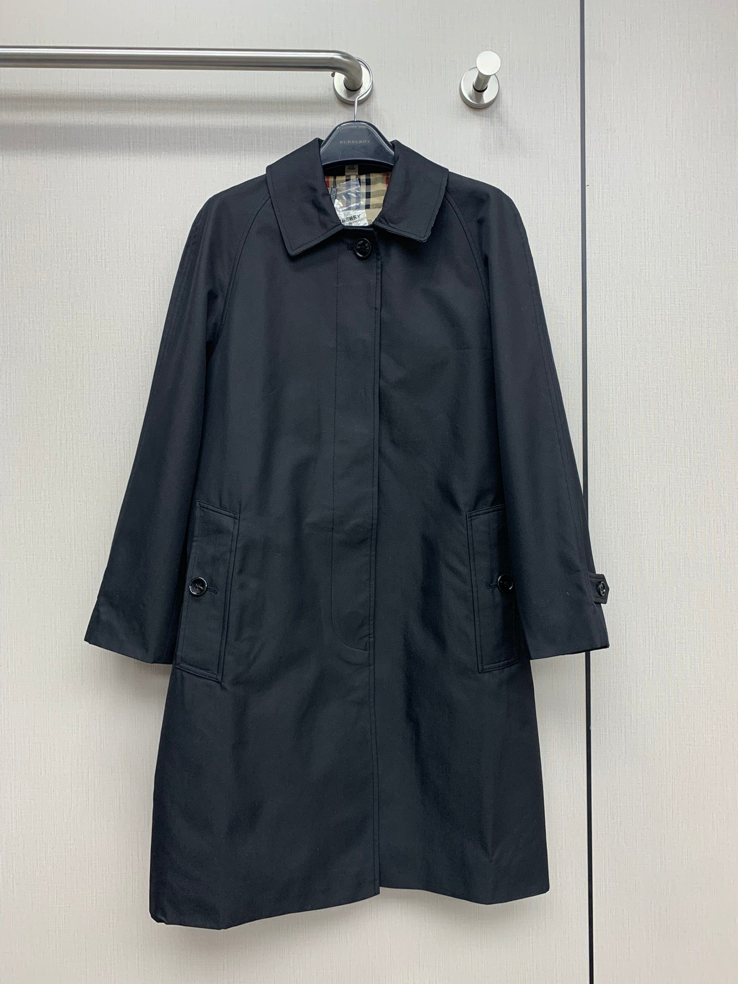 巴B家-2403 卡姆登版型輕便風衣 黑色