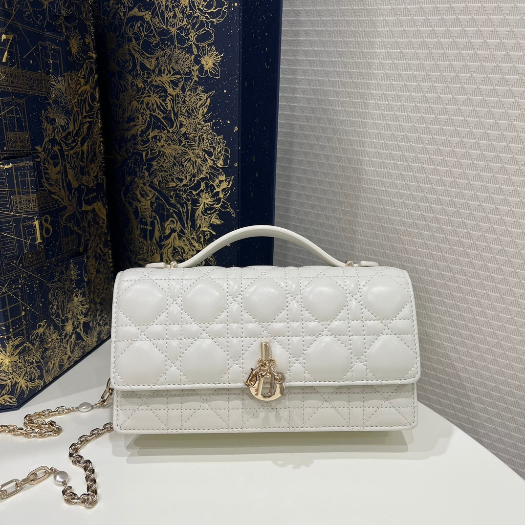 迪D家-Miss Dior Top Handle 手袋 白色