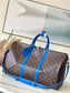 M41416 路L家-Keepall Bandoulière男款旅行袋 藍色