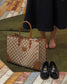 賽C家-E CABAS TRIOMPHE TOTE 托特包 咖色