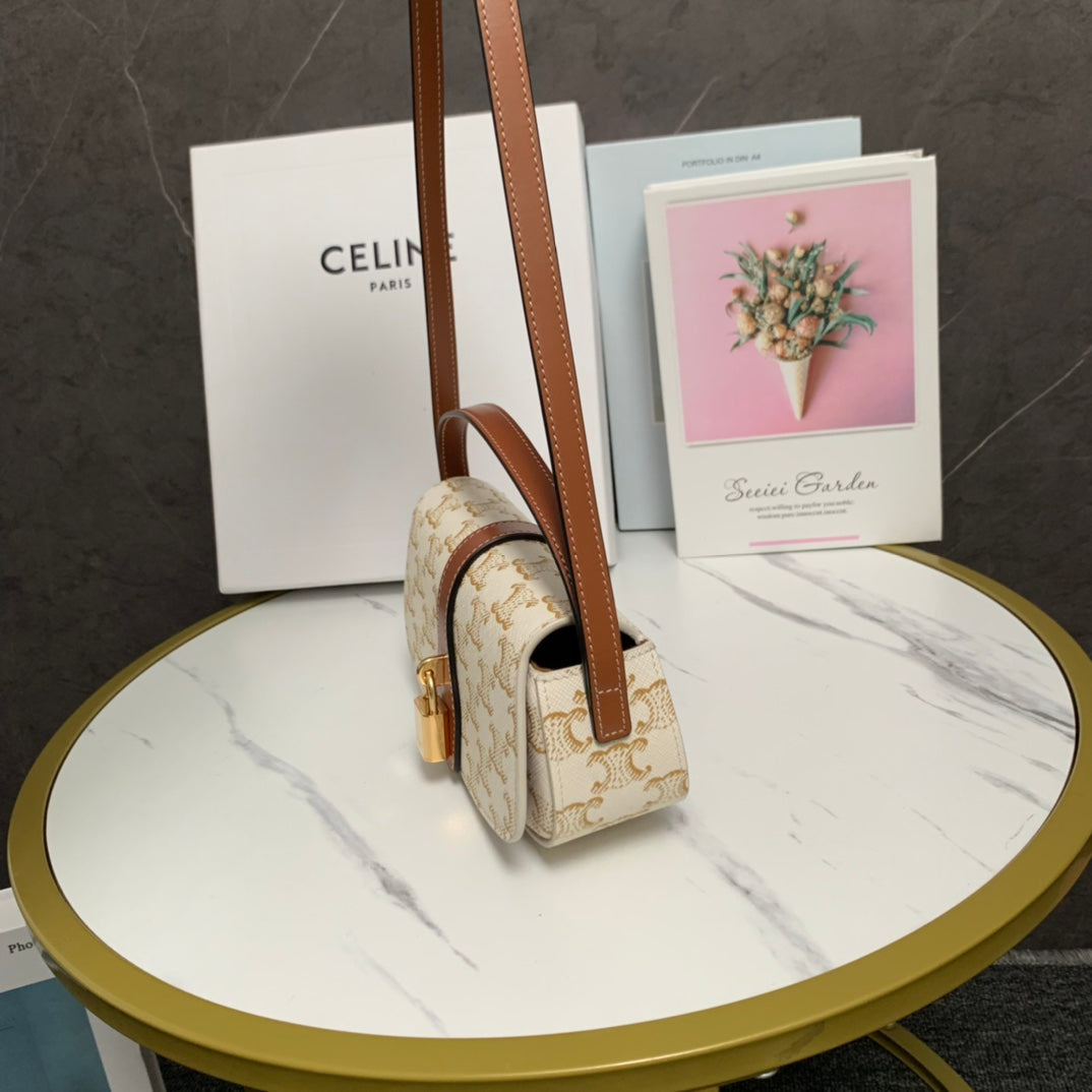 賽C家-TaBou Clutch 手提肩背包 米棕色