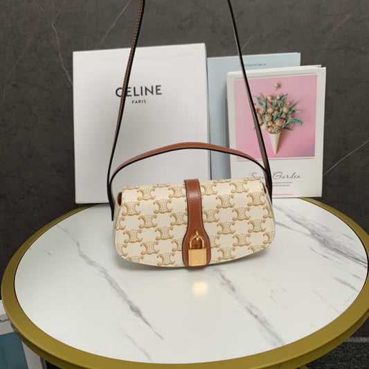 賽C家-TaBou Clutch 手提肩背包 米棕色