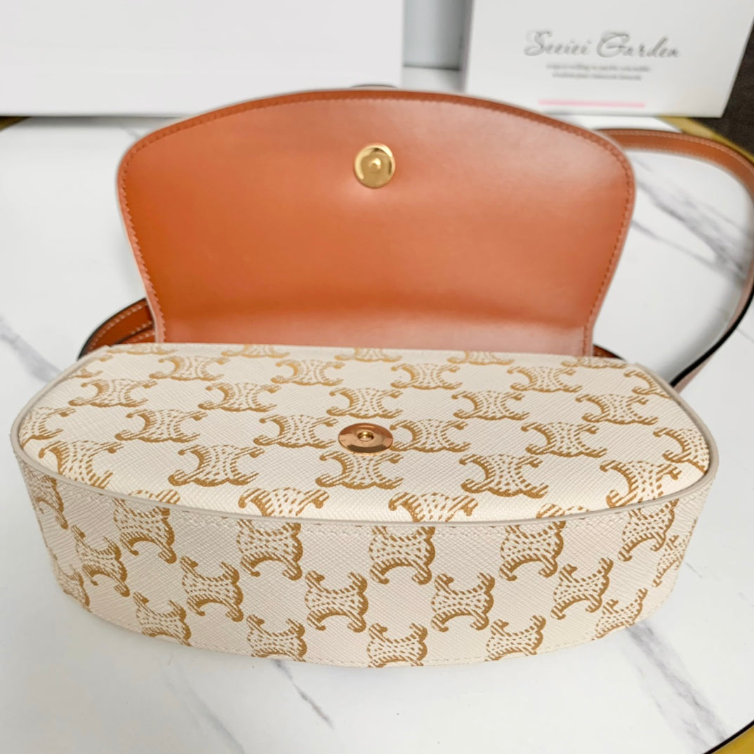 賽C家-TaBou Clutch 手提肩背包 米棕色
