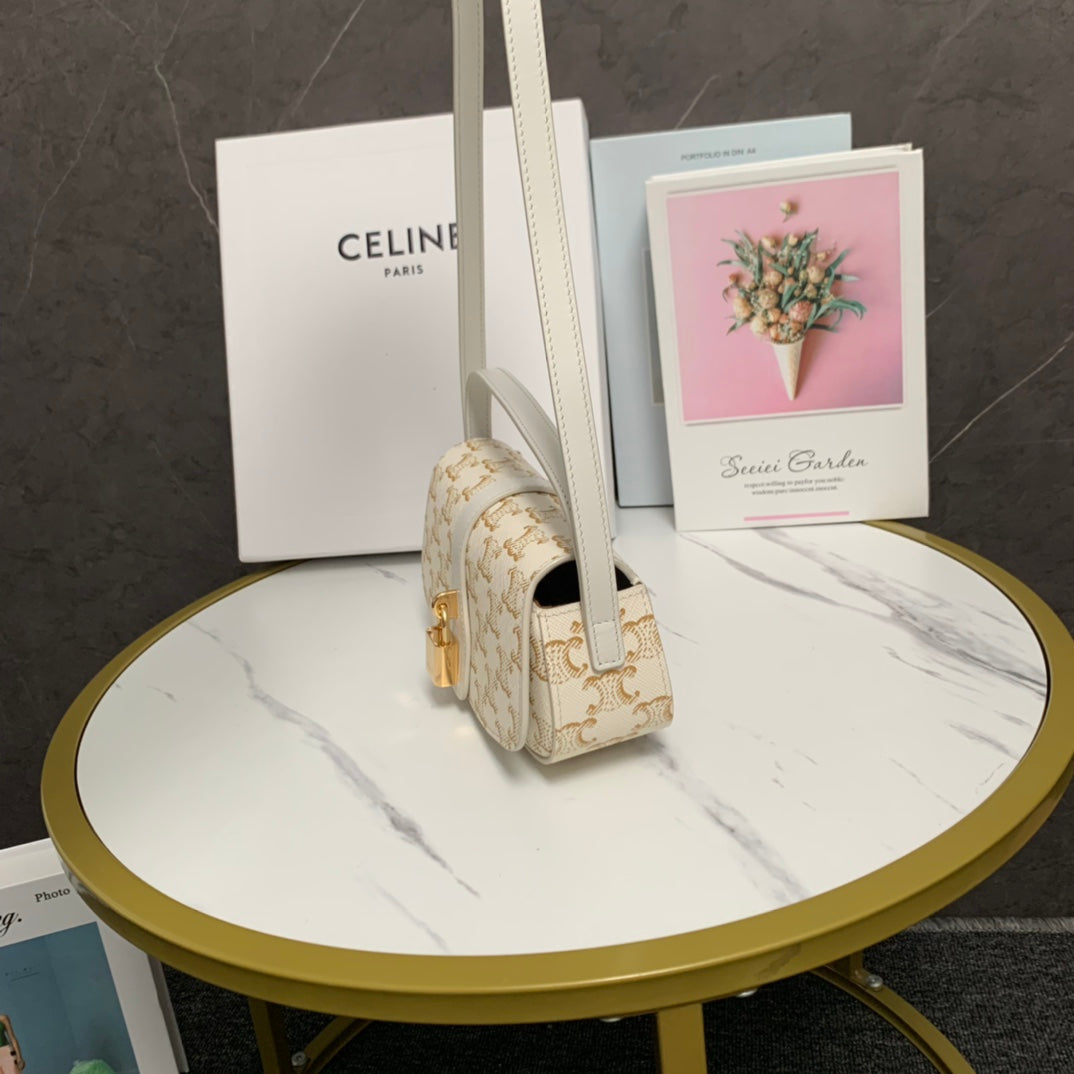 賽C家-TaBou Clutch 手提肩背包 米白色