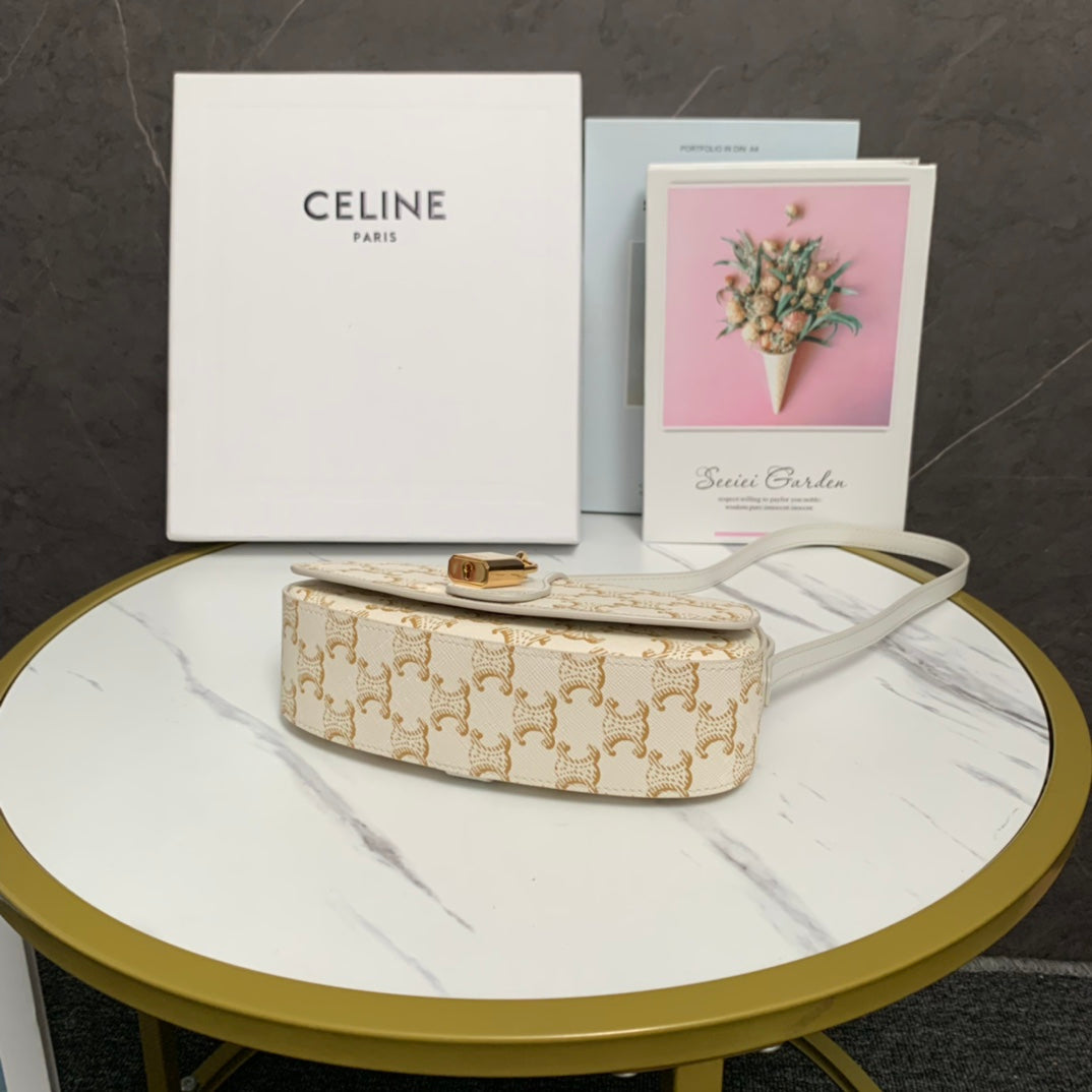 賽C家-TaBou Clutch 手提肩背包 米白色