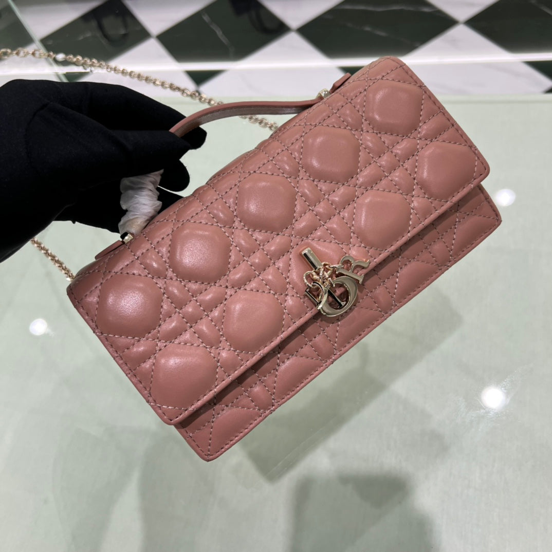 迪D家-LadyD 手拿包 桃粉色
