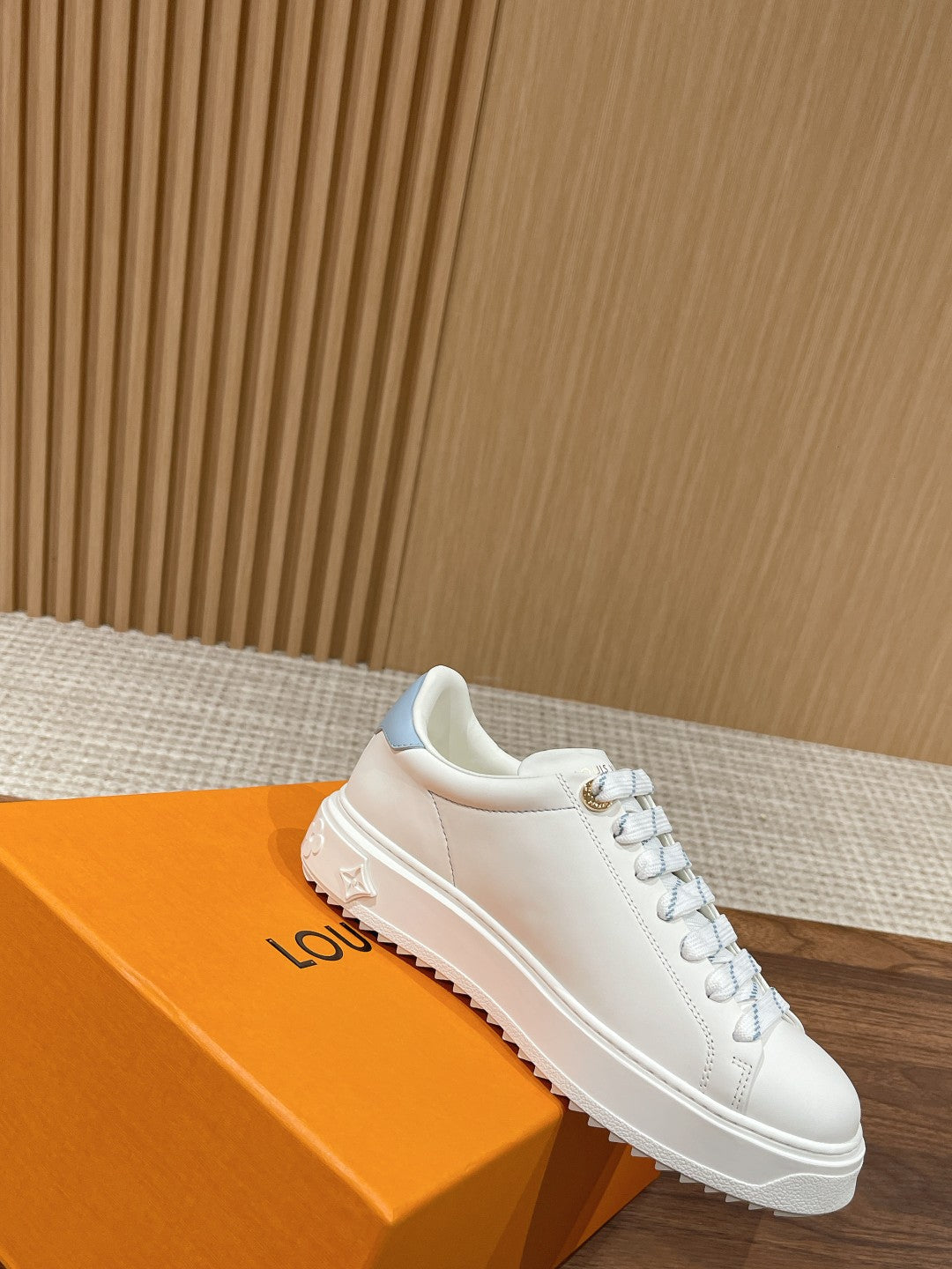 路L家-2023 LOGO運動鞋 藍色
