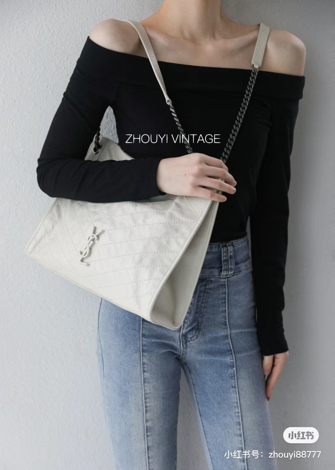 聖Y羅-NIKI公事包 白色