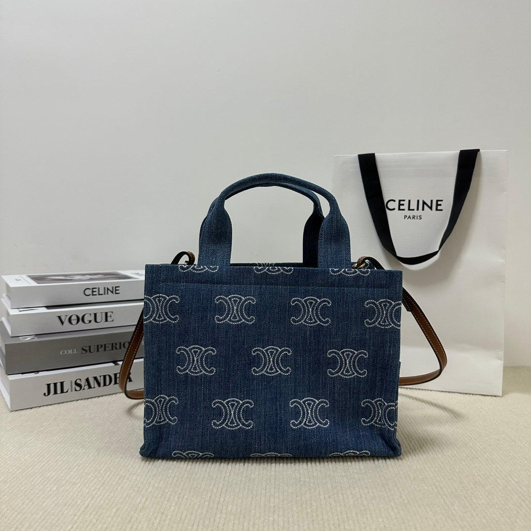 賽C家-Tote 小號 牛仔藍