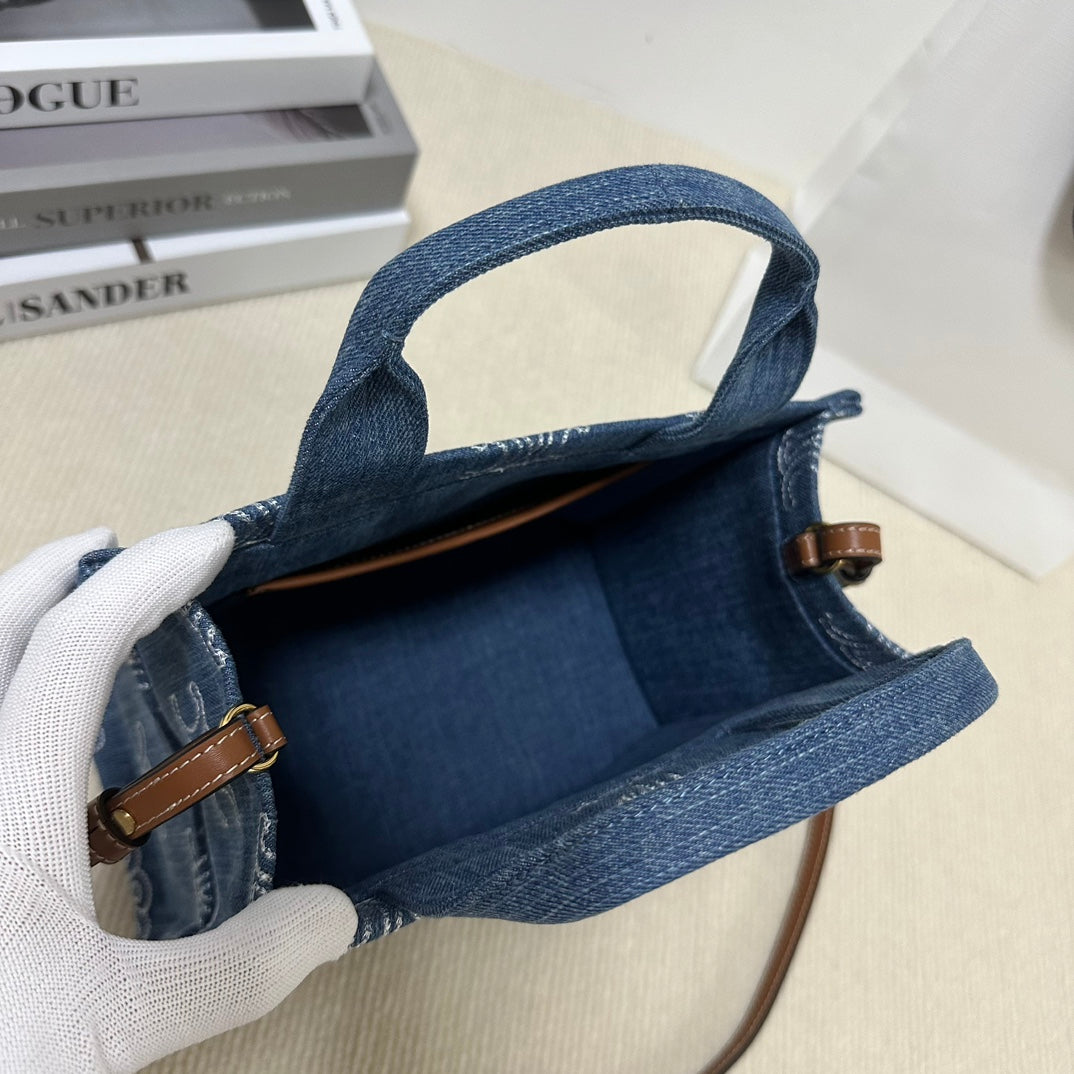 賽C家-Tote 小號 牛仔藍