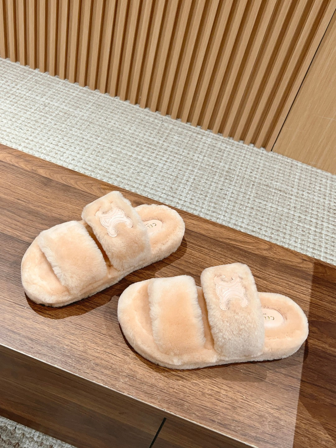賽C家-毛毛拖 粉色