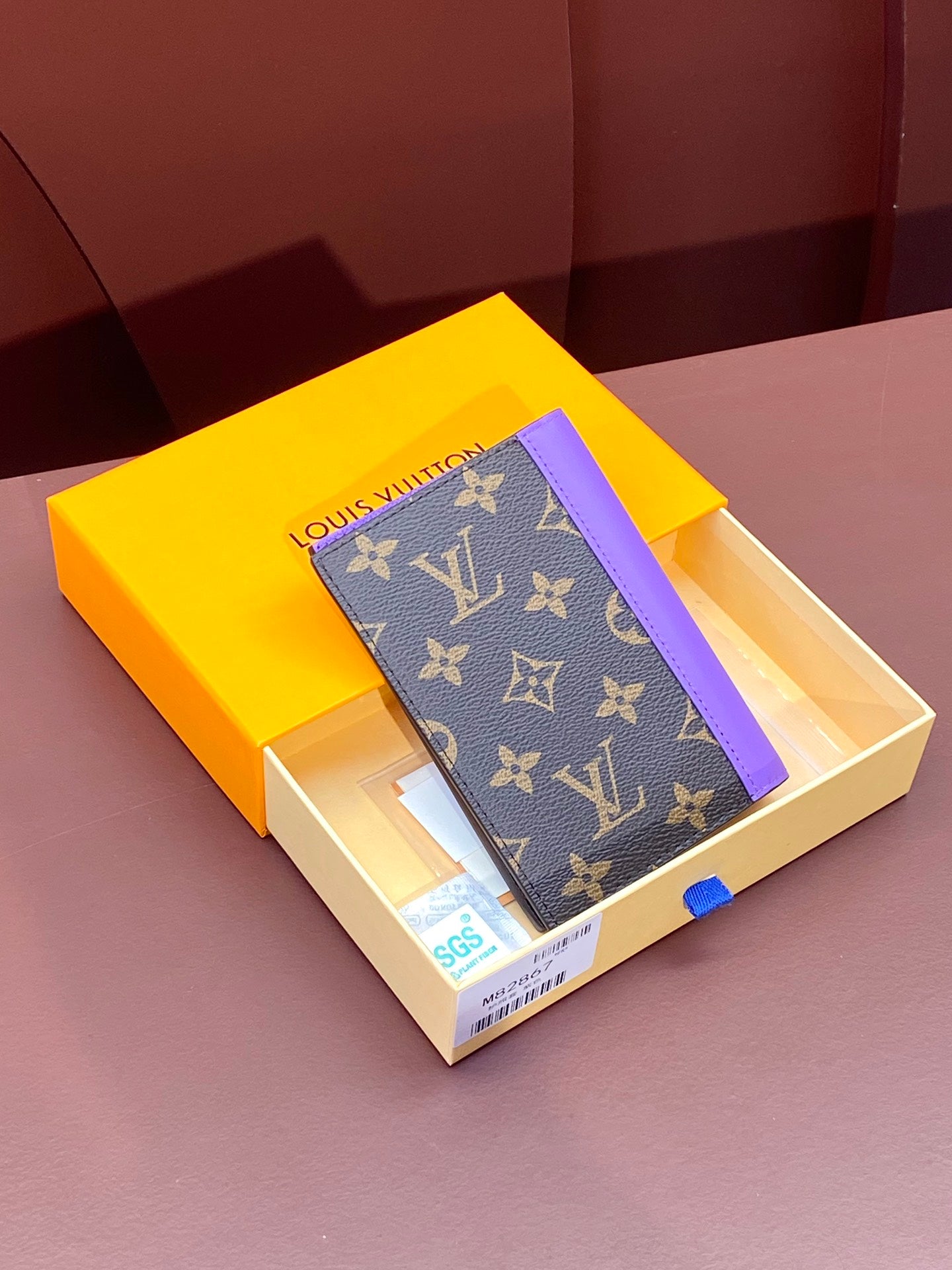 路L家-M82867 護照套-紫色