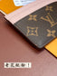 路L家-M82132 口袋卡夾錢夾-粉紅老花