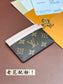 路L家-M82132 口袋卡夾錢夾-粉紅老花