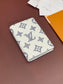 路L家-M61696 Monogram壓紋口袋錢夾-雅白色