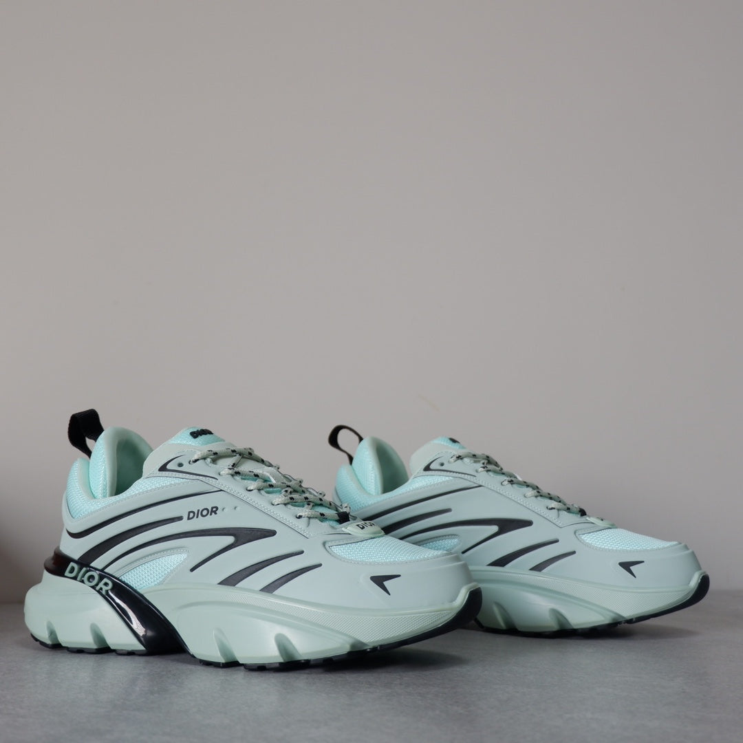 迪D家-2025 情侶款賽車老爹鞋 綠色