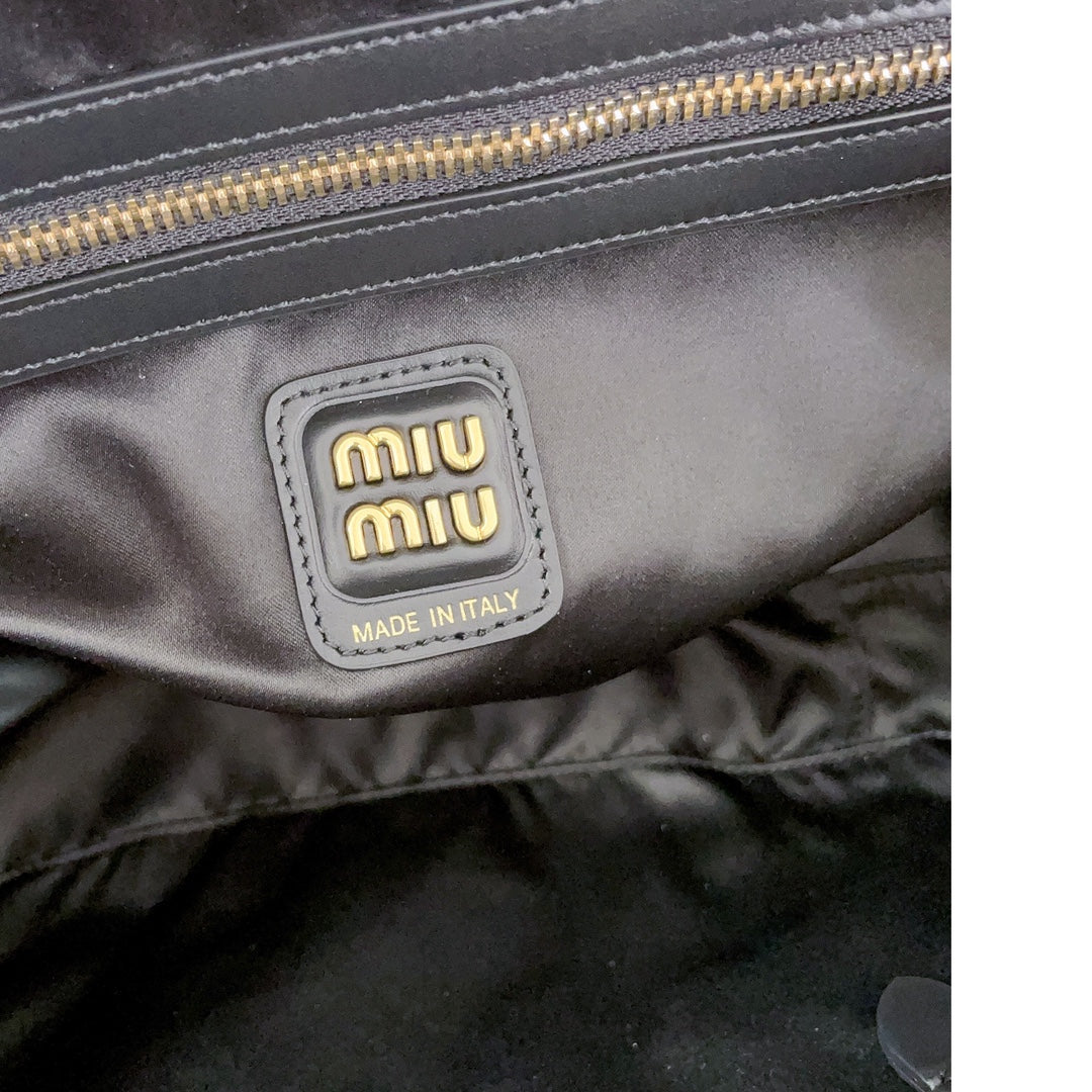 穆M家-5BB117 拼接雙色公文包 黑色