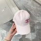 小香家-簡約LOGO棒球帽 粉色