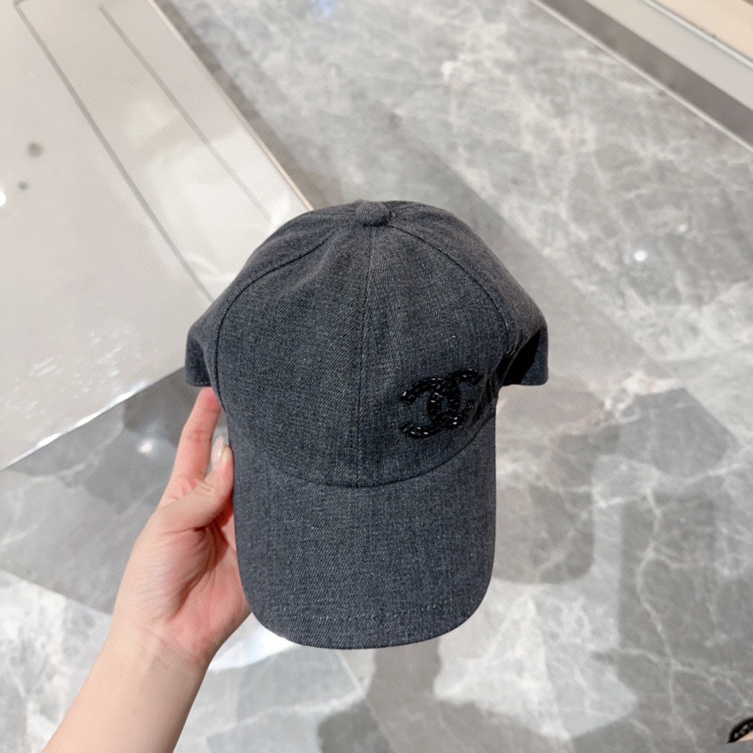 小香家-簡約LOGO棒球帽 黑色