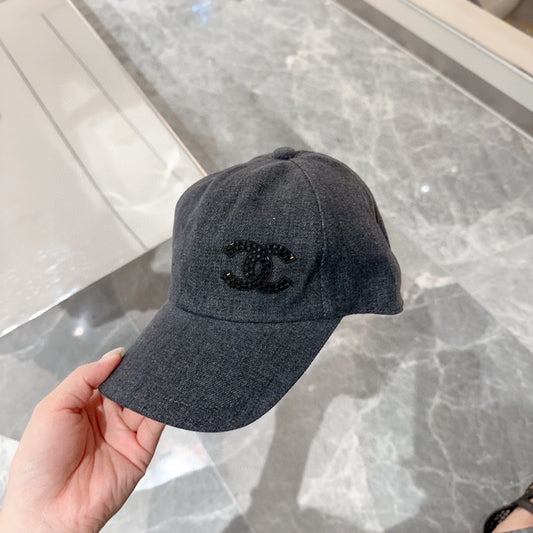 小香家-簡約LOGO棒球帽 黑色