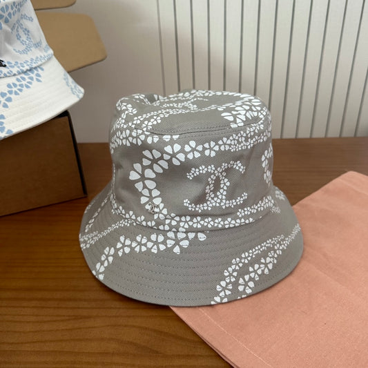 小香家-CC印花漁夫帽 灰色