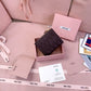 穆M家-5MV017 pocket wallet 小錢夾 酒紅色