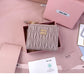 穆M家-5MV017 pocket wallet 小錢夾 櫻花紫色