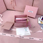 穆M家-5MV017 pocket wallet 小錢夾 桃色