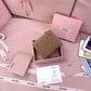 穆M家-5MV017 pocket wallet 小錢夾 卡棕色