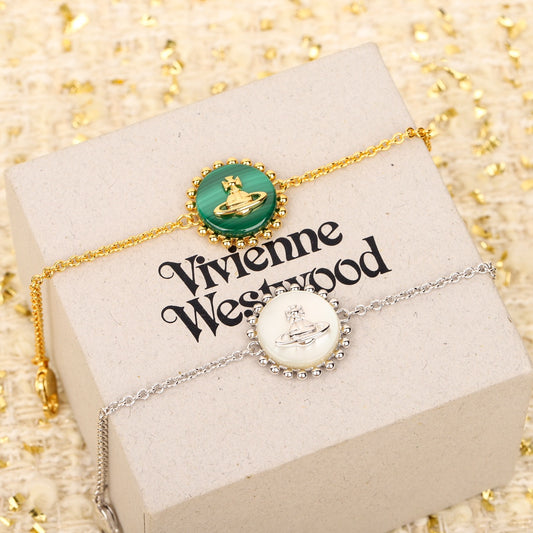 Vivienne westwood-手鍊011 綠色