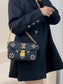 M46596 路L家-Pochette Métis East West 黑色