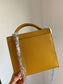 小愛款-Cinhetic 24 Chevre 琥珀黃 銀扣