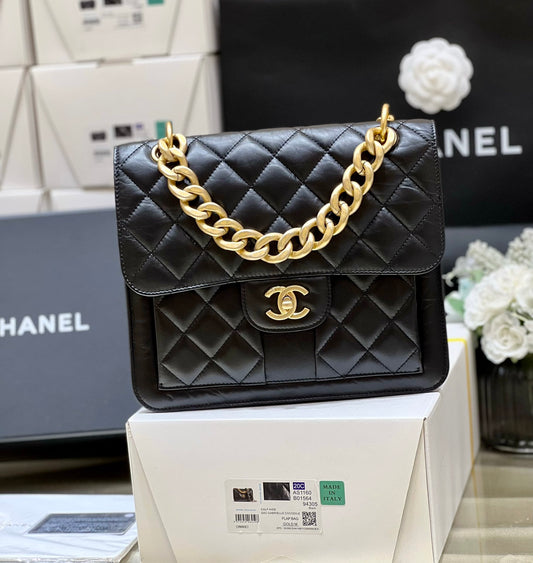 小香家-2023春夏新款 復刻皮雙背包