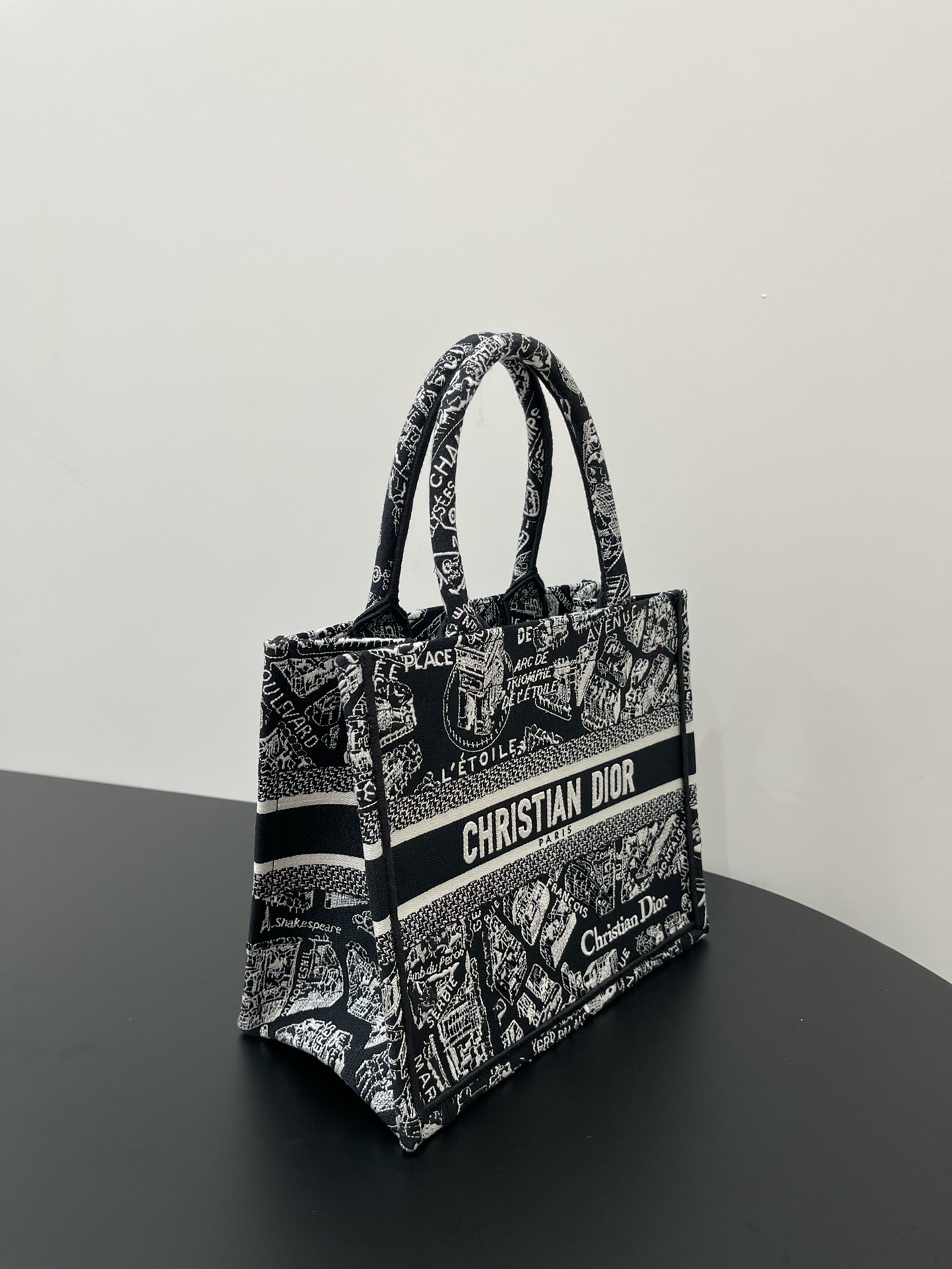迪D家 Book Tote SUMMER 23 黑色 小號26.5cm