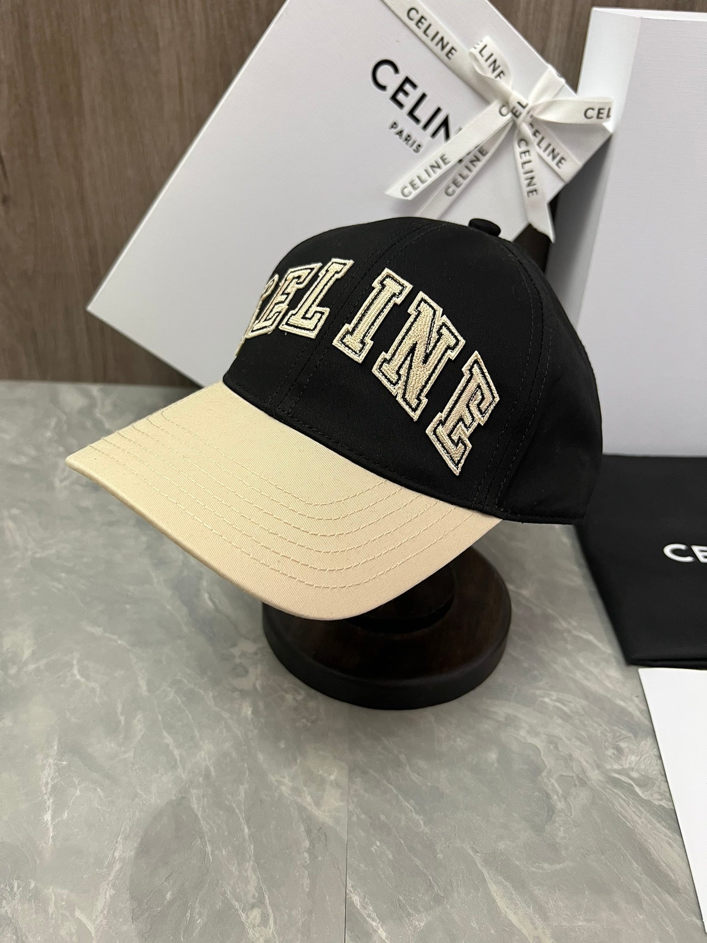 賽C家-官網同款時髦率性棉質棒球帽 黑色