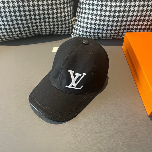 路L家-Logo刺繡棒球帽 黑色