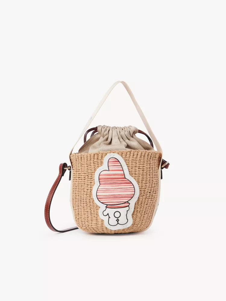 克羅C-2023年春夏新款 Small Woody Basket菜籃子 My Melody聯名款