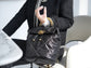 小香家- Chanel 24C 19bag 雙肩後背包 黑色