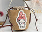 克羅C-2023年春夏新款 Small Woody Basket菜籃子 My Melody聯名款
