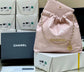 小香家-2023春夏新款 22BAG 中號 淡粉色
