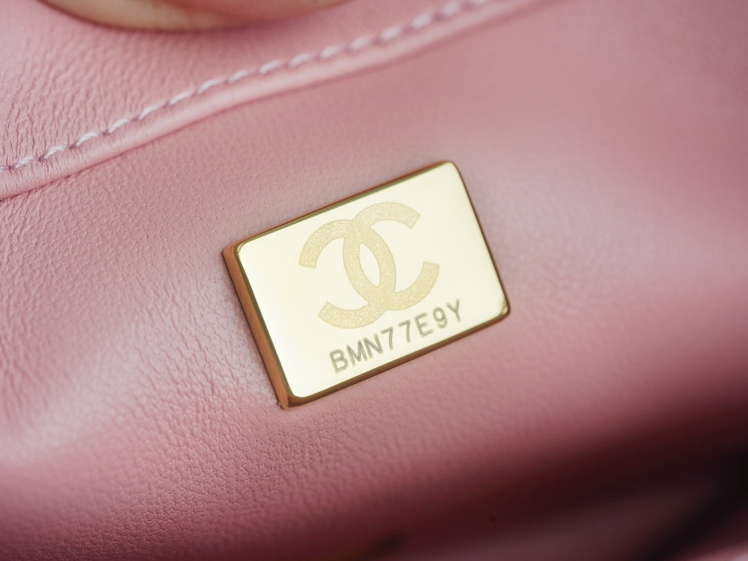 小香家_Chanel 23k 金球方胖子 粉色
