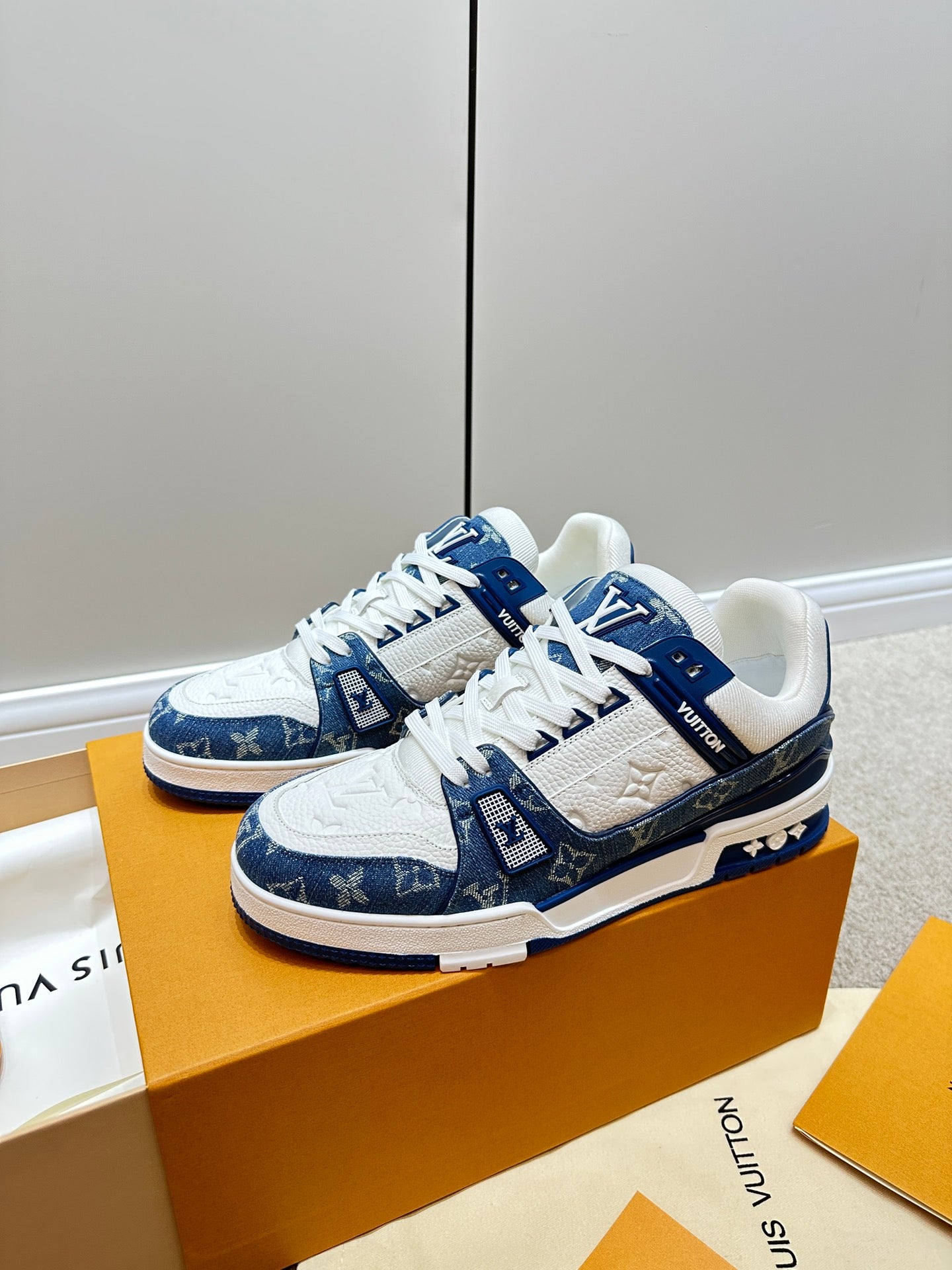 路L家-Trainer 運動鞋 牛仔色