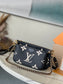 M80399 路L家-Multi Pochette Accessories 手袋 三合一包 黑色