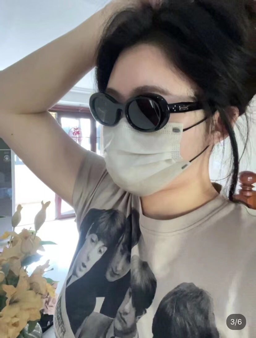 GENTLE-墨鏡 GM系列新款 0003橢圓設計52-22-145 蔡徐坤同款