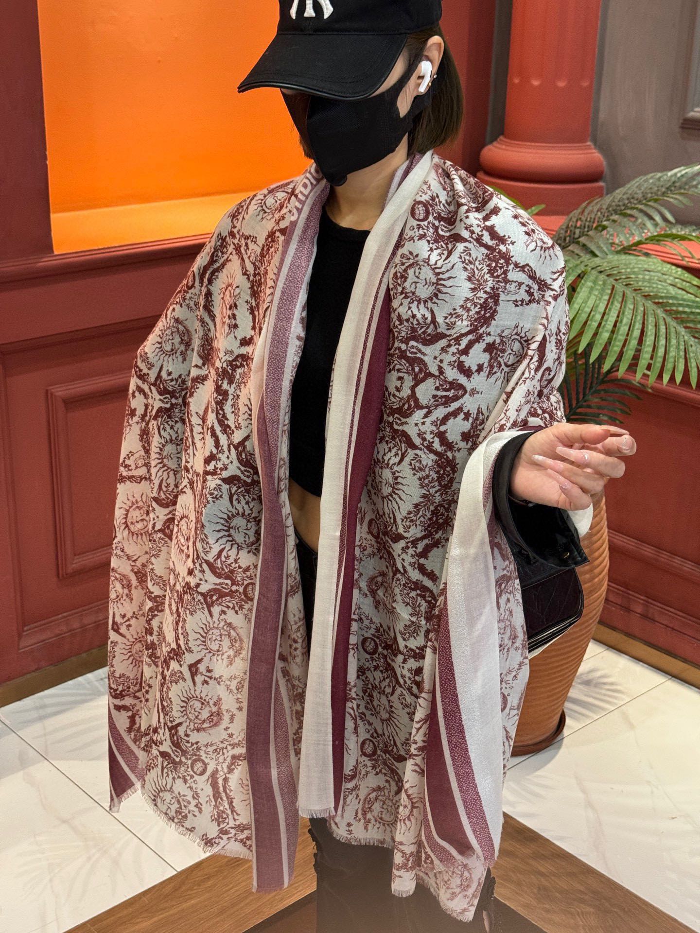 迪D家-2024 太陽女神長圍巾 100*200