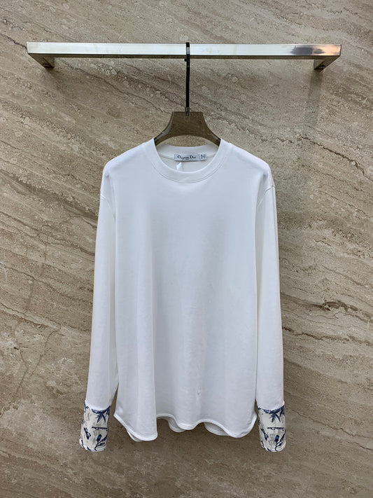 迪D家-2403 新中式來襲國風長袖TEE