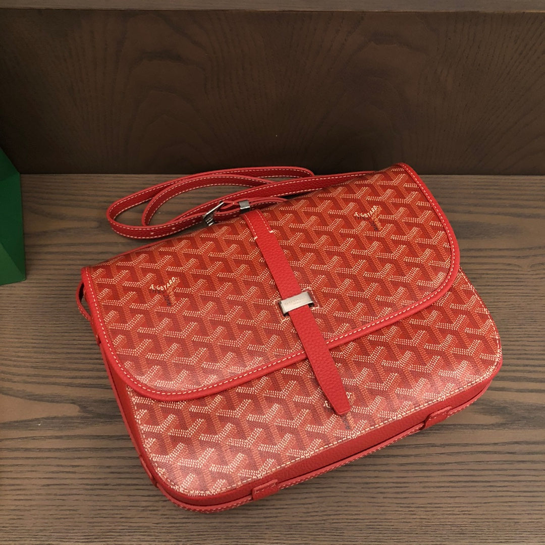 戈G家-Goyard 郵差包 紅色