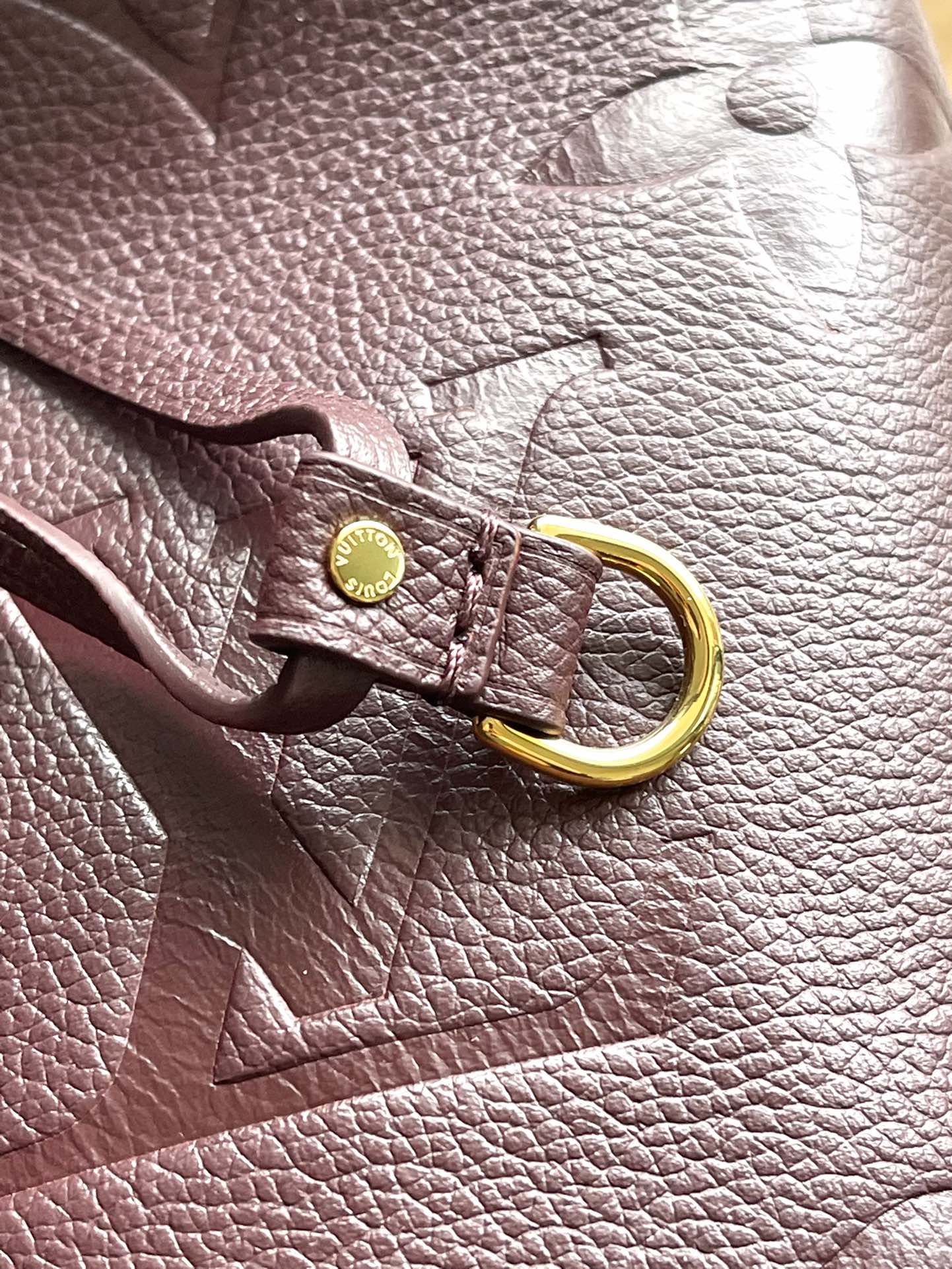 M45686 路L家-Neverfull MM 手提包 酒紅色
