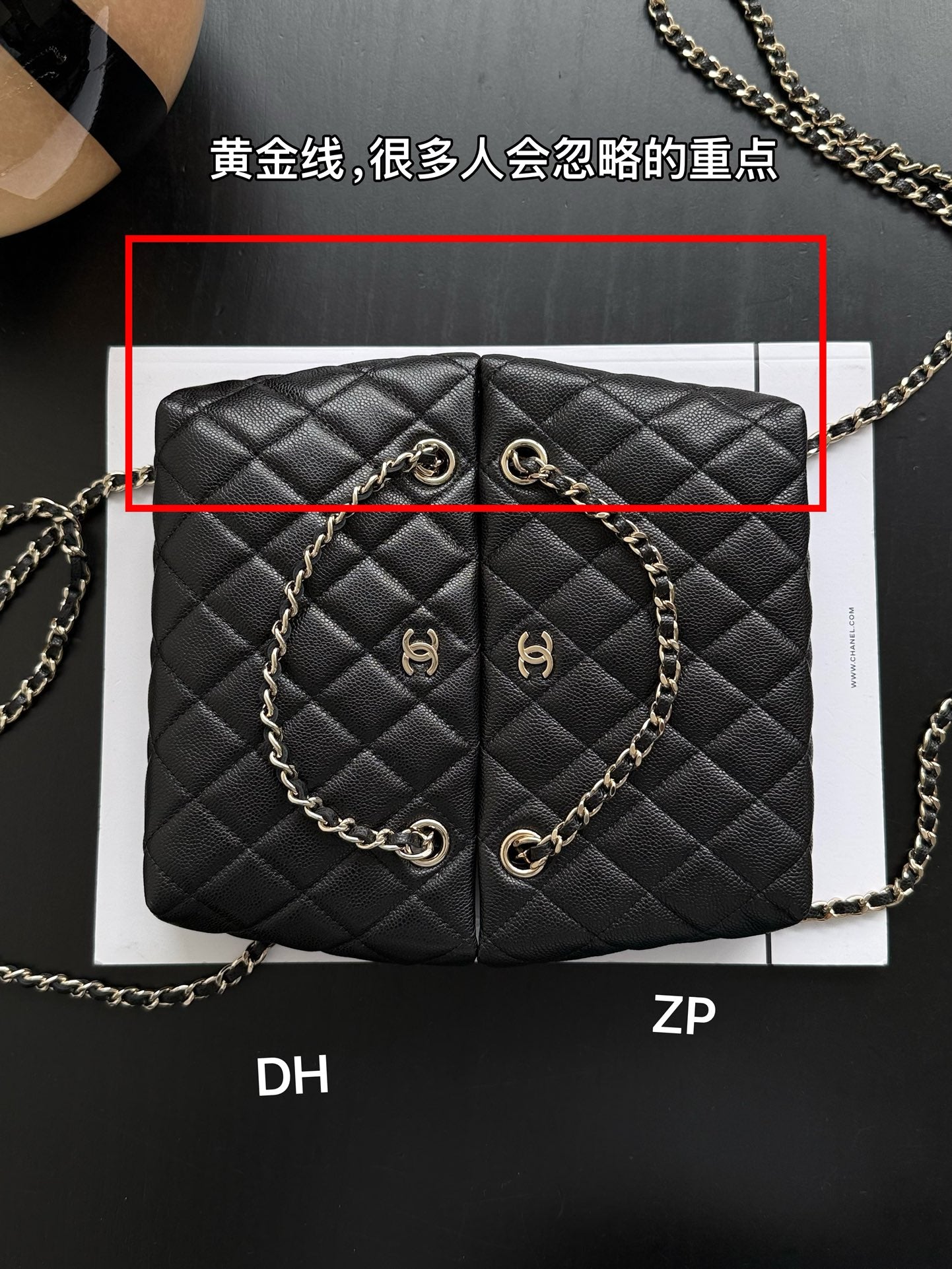 小香家-25C Mini Tote 黑色(內裡暗紅)