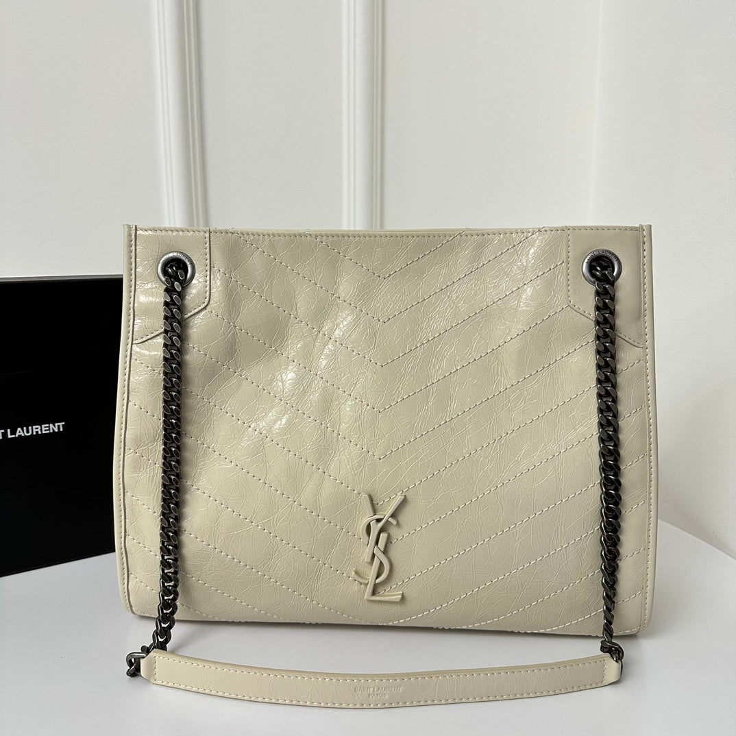 聖Y羅-Niki Shopping Bag 奶白色